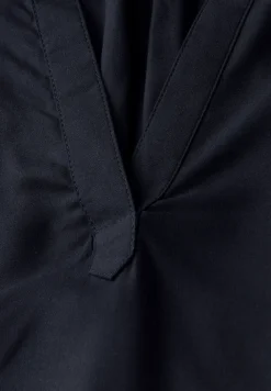 Blouseshirt in effen kleur