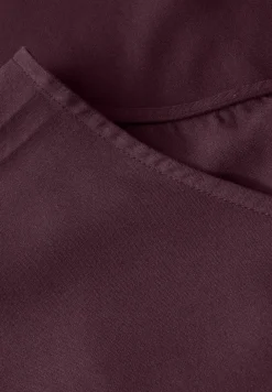 Blouseshirt in effen kleur