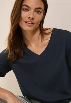 Blouse shirt met knoop
