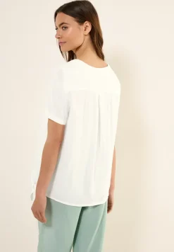 Blouse shirt met knoop