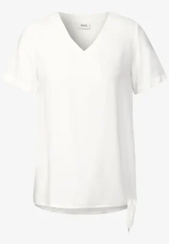 Blouse shirt met knoop