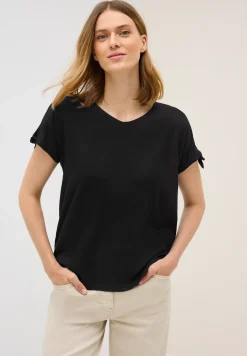 Blouse shirt met knoop