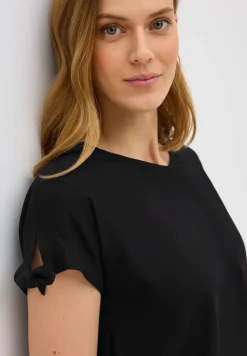 Blouse shirt met knoop