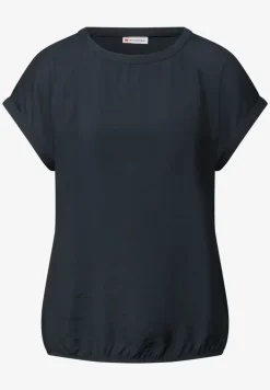 Blouse shirt met mesh detail