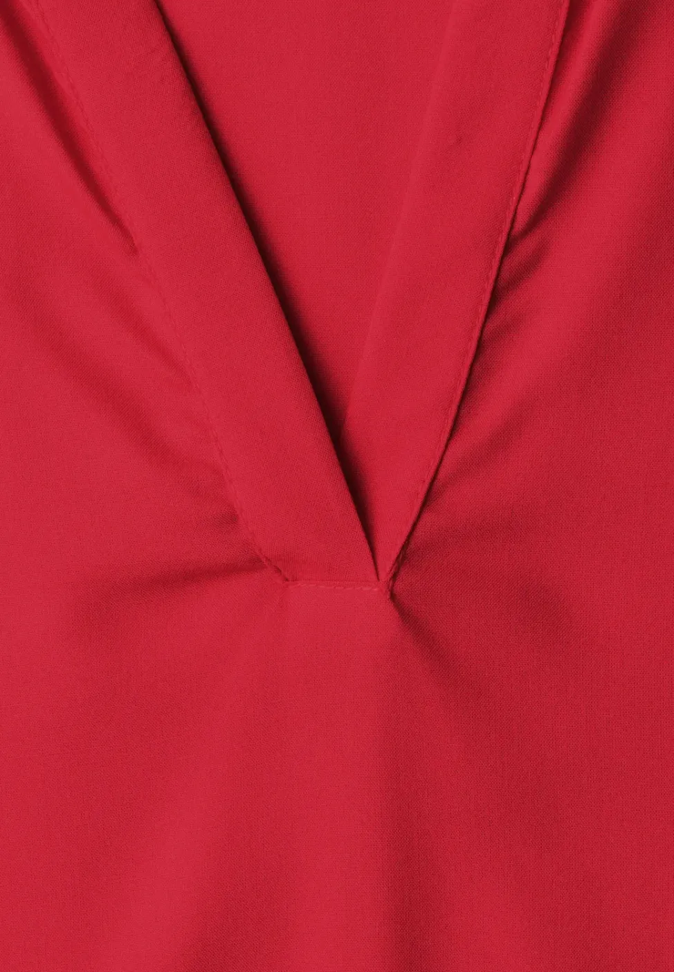 Blouseshirt met overhemdkraag en elastische zoom