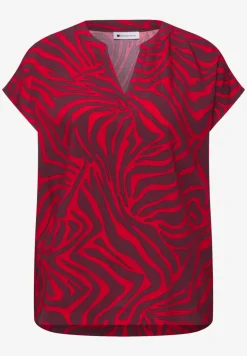 Blouse shirt met patroon