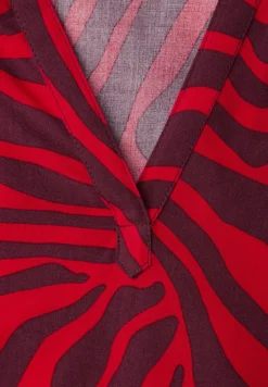 Blouse shirt met patroon