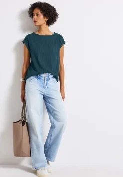 Blouse shirt met tape details