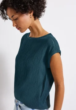 Blouse shirt met tape details
