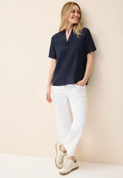 Blouse shirt met textuur