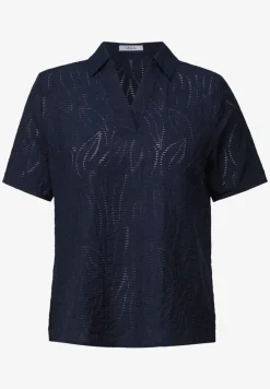 Blouse shirt met textuur