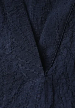 Blouse shirt met textuur