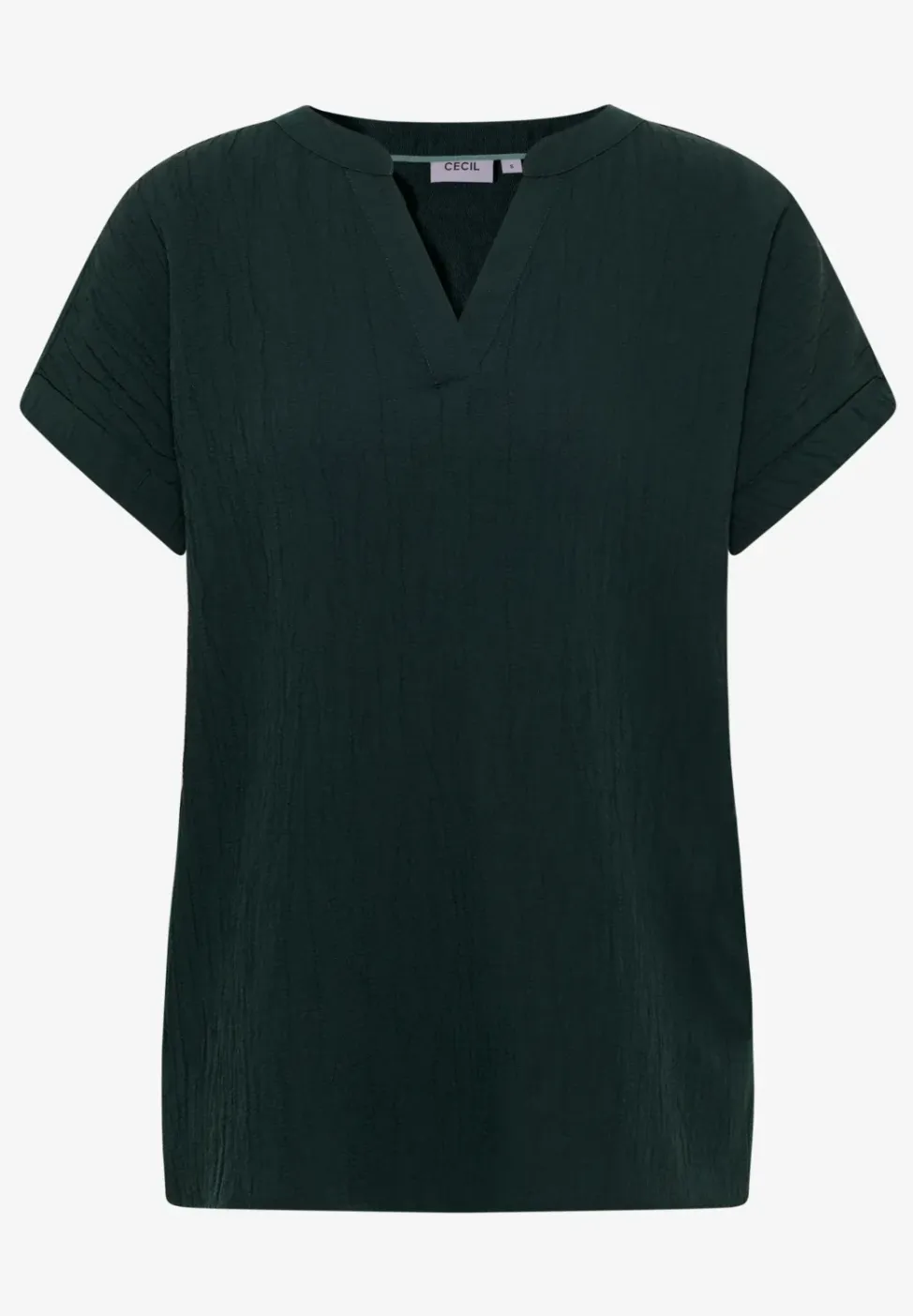 Blouse shirt met textuur