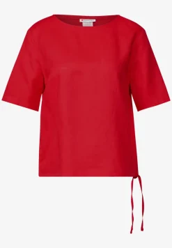 Blouse shirt met trekkoord