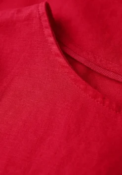 Blouse shirt met trekkoord