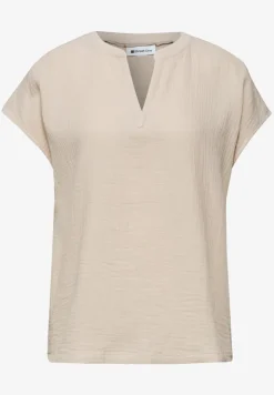 Blouse shirt van mousseline