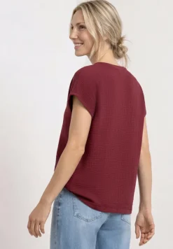 Blouse shirt van mousseline