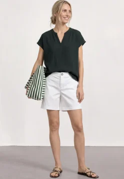 Blouse shirt van mousseline