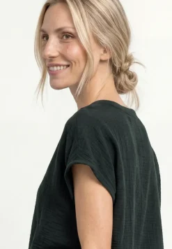 Blouse shirt van mousseline