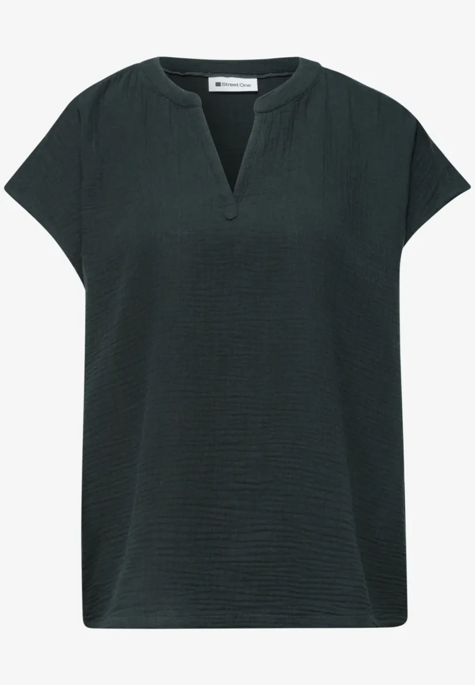 Blouse shirt van mousseline
