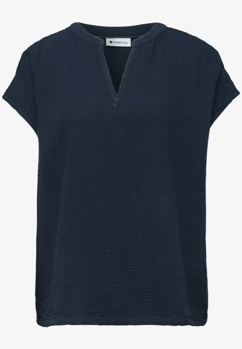 Blouse shirt van mousseline