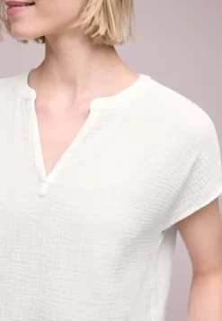 Blouse shirt van mousseline