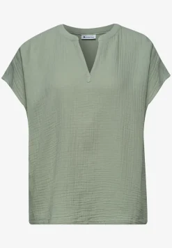 Blouse shirt van mousseline