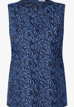 Blousetop met minimale print