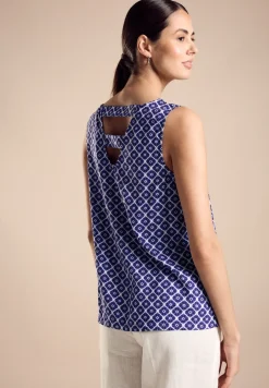 Blousetop met print