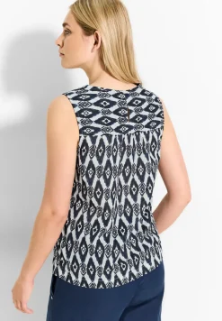 Blousetop met print