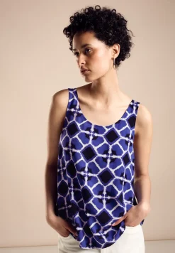 Blousetop met print