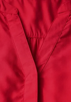 Blousetop in effen kleur