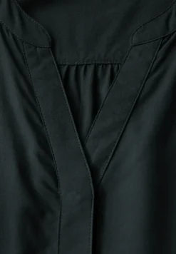 Blousetop in effen kleur