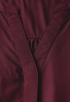 Blousetop in effen kleur