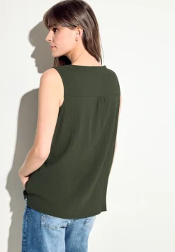 Blousetop met structuur