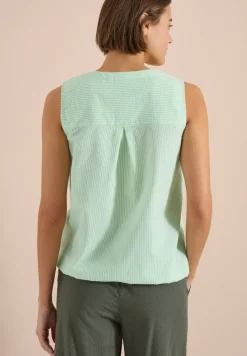Blousetop van seersucker