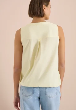 Blousetop van seersucker