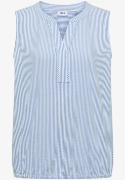 Blousetop van seersucker