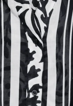 Blouse van patroonmix
