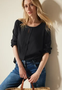 blouse van structuurmix