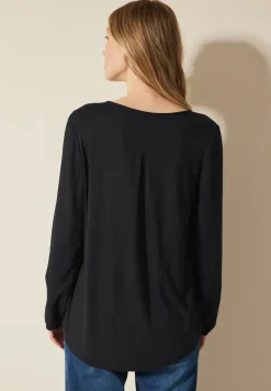 blouse van structuurmix