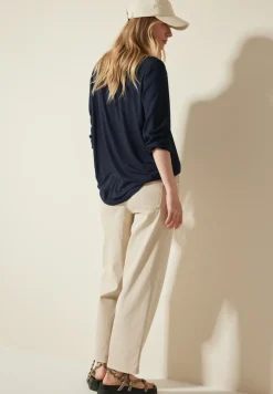 blouse van structuurmix