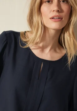 blouse van structuurmix