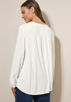 blouse van structuurmix