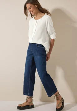 blouse van structuurmix