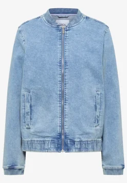 Blouson in denimkwaliteit met ritssluiting