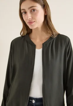 Blouson in effen kleur