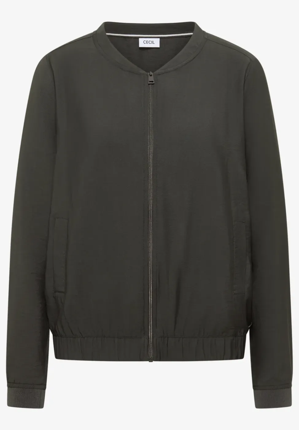 Blouson in effen kleur