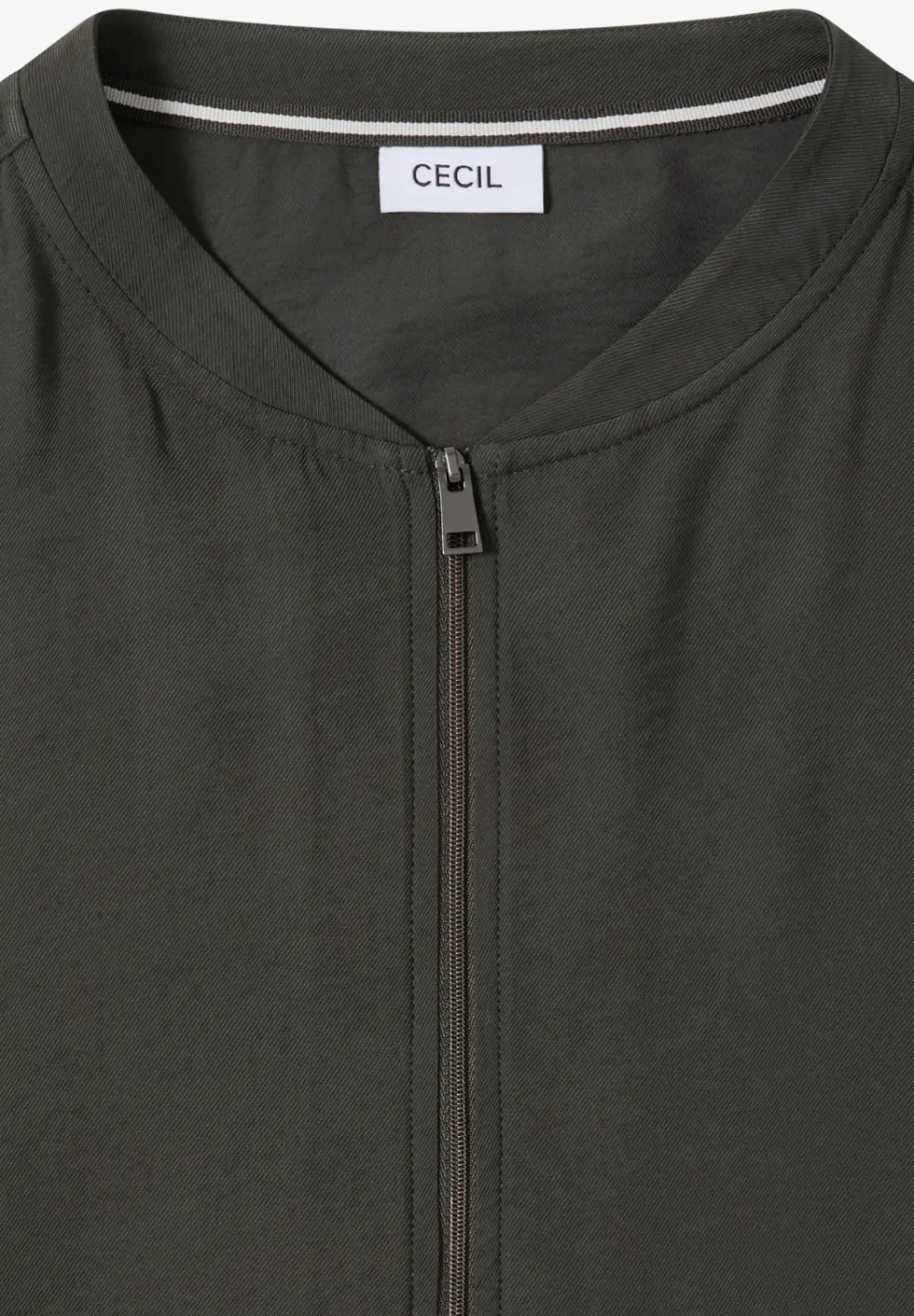Blouson in effen kleur