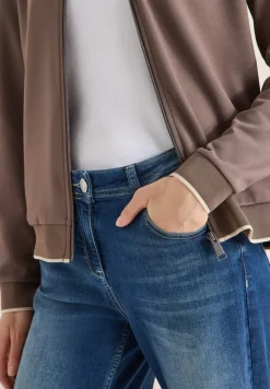 Blouson in effen kleur